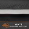 Modern Leisure Black Diamond 48 in. Grill Cover, Waterproof, 48 in. L x 23 in. W x 44 in. H, Black 3092 - alternate 4